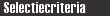 Selectiecriteria